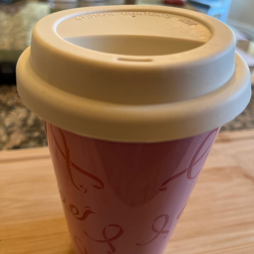 Longaberger travel mug